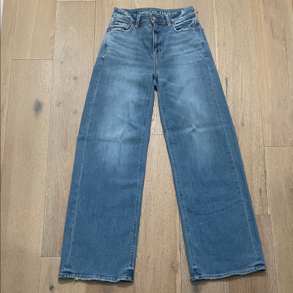 American Eagle Outfitters Blue Flare Jeans